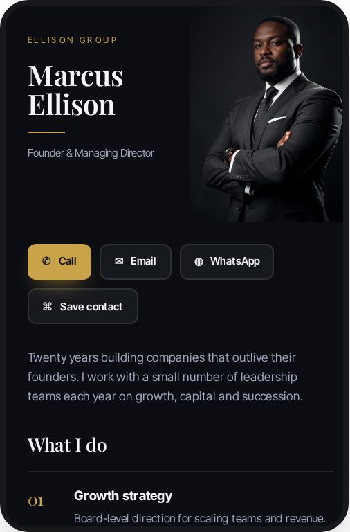 Obsidian Executive